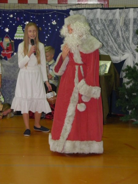 Mikołaj w szkole podstawowej